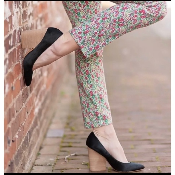 J Crew Sz 26 Toothpick Crop Floral Print Jean Liberty Bloom Emma Georgina Spring - Picture 3 of 14